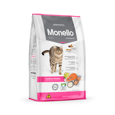 Monello Adult Cat Mix (Salmon and Chicken Flavor) - 1kg